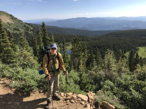 Early Retiree Darrow Kirkpatrick in the Pecos Wilderness
