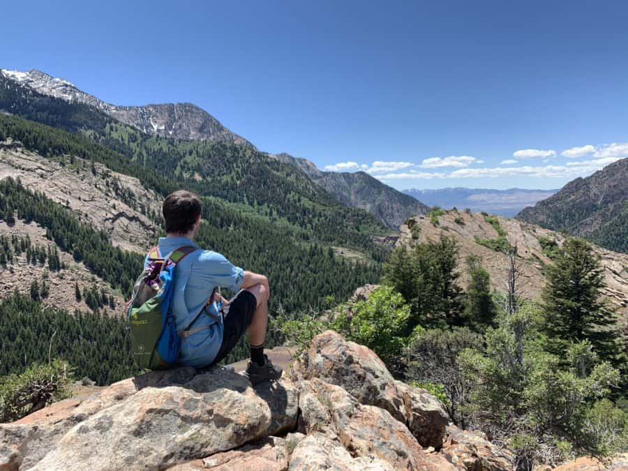 Adam at Mill B North Trail in SLC