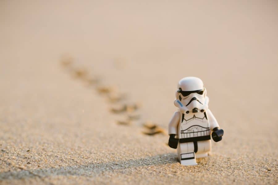 Star wars lego figure